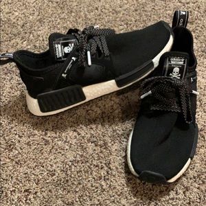 Adidas NMD Black with skulls